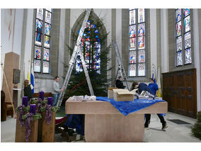 Es weihnachtet in St. Crescentius (Foto: Karl-Franz Thiede)